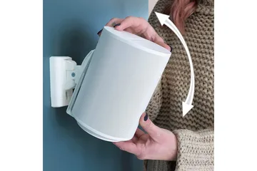 Veggfeste Sanus for Sonos Era 100, 2 deler - Hvit - Møbler - TV- & Mediamøbler - Mediestativ & veggfeste - Høyttalerstativ