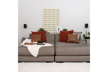 Veggfeste Sanus for Sonos Era 100 2 Deler - Svart - Møbler - TV- & Mediamøbler - Mediestativ & veggfeste - Høyttalerstativ