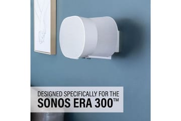 Veggfeste Sanus for Sonos ERA 300 2 deler Hvit - Hvit - Møbler - TV- & Mediamøbler - Mediestativ & veggfeste - Høyttalerstativ