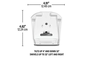 Veggfeste Sanus for Sonos Era 300 2 Deler - Hvit - Møbler - TV- & Mediamøbler - Mediestativ & veggfeste - Høyttalerstativ
