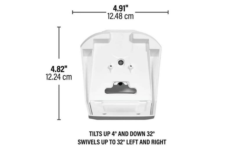 Veggfeste Sanus for Sonos Era 300 2 Deler - Hvit - Møbler - TV- & Mediamøbler - Mediestativ & veggfeste - Høyttalerstativ