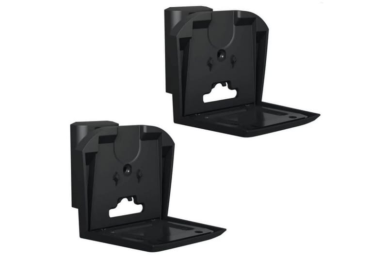 Veggfeste Sanus for Sonos ERA 300 2 deler Svart - Svart - Møbler - TV- & Mediamøbler - Mediestativ & veggfeste - Høyttalerstativ