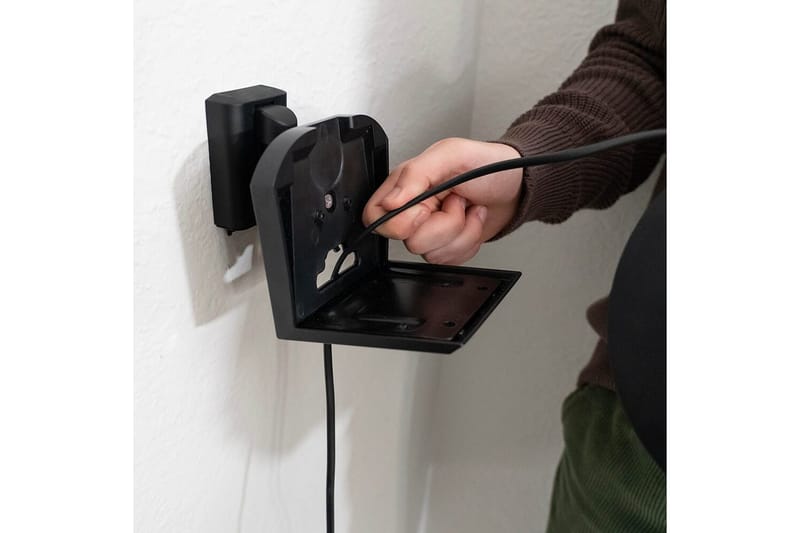 Veggfeste Sanus for Sonos ERA 300 Svart - Svart - Møbler - TV- & Mediamøbler - Mediestativ & veggfeste - Høyttalerstativ