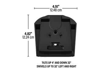 Veggfeste Sanus for Sonos Era 300 - Svart - Møbler - TV- & Mediamøbler - Mediestativ & veggfeste - Høyttalerstativ
