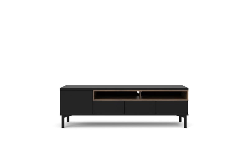 Virender TV-stativ 48 cm - Svart/Natur - Møbler - TV- & Mediamøbler - Mediestativ & veggfeste - TV-veggfeste