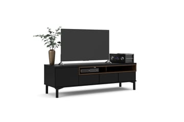 Virender TV-stativ 48 cm - Svart/Natur - Møbler - TV- & Mediamøbler - Mediestativ & veggfeste - TV-veggfeste