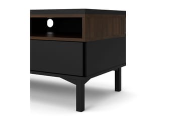 Virender TV-stativ 48 cm - Svart/Natur - Møbler - TV- & Mediamøbler - Mediestativ & veggfeste - TV-veggfeste