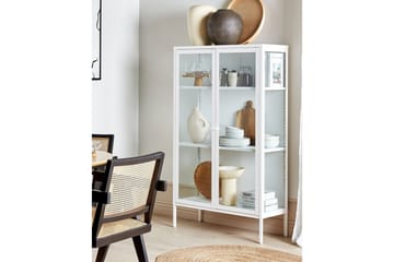 Vitrine Nash Hvit - Hvit - Møbler - TV- & Mediamøbler - Mediestativ & veggfeste - TV-veggfeste