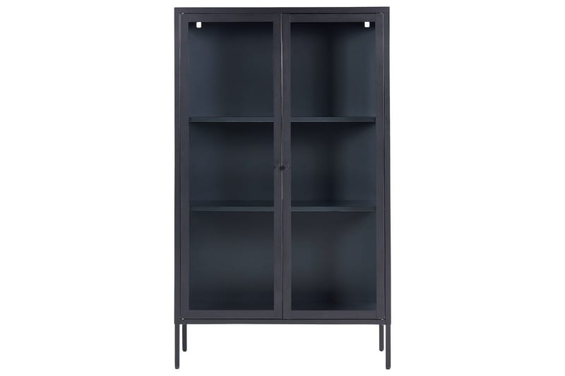 Vitrine Nash Svart - Svart - Møbler - TV- & Mediamøbler - Mediestativ & veggfeste - TV-veggfeste