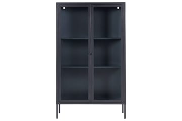Vitrine Nash Svart - Svart - Oppbevaring - Skap - Vitrineskap