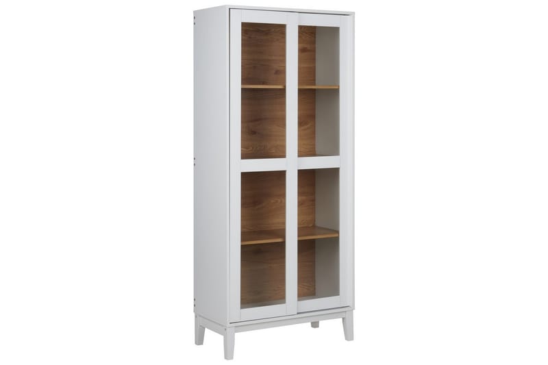 Vitrine Rumson Hvit - Hvit - Møbler - TV- & Mediamøbler - Mediestativ & veggfeste - TV-veggfeste