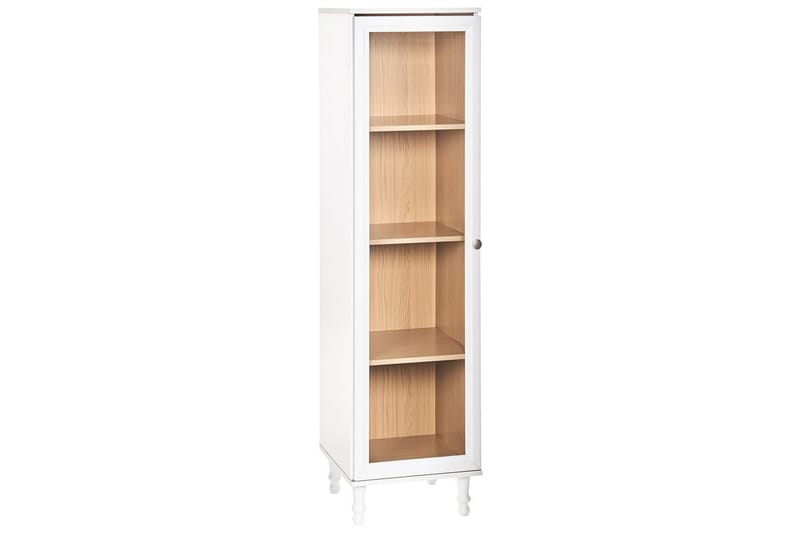 Vitrine Tingledale Hvit, lyst tre, 40x38x150 cm - Hvit, lyst tre, 40x38x150 cm - Møbler - TV- & Mediamøbler - Mediestativ & veggfeste - TV-veggfeste