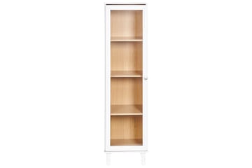 Vitrine Tingledale Hvit, lyst tre, 40x38x150 cm - Hvit, lyst tre, 40x38x150 cm - Møbler - TV- & Mediamøbler - Mediestativ & veggfeste - TV-veggfeste