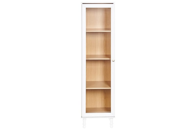 Vitrine Tingledale Hvit, lyst tre, 40x38x150 cm - Hvit, lyst tre, 40x38x150 cm - Møbler - TV- & Mediamøbler - Mediestativ & veggfeste - TV-veggfeste