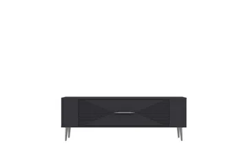 Vornis TV-benk 120 cm - Antrasitt/Sølv - Møbler - TV- & Mediamøbler - TV benk & mediabenk