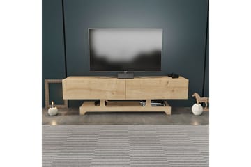 Zira TV-benk 160 cm - Eik - Møbler - TV- & Mediamøbler - TV benk & mediabenk