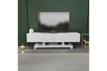 Zira TV-benk 160 cm - Hvit - Møbler - TV- & Mediamøbler - TV benk & mediabenk