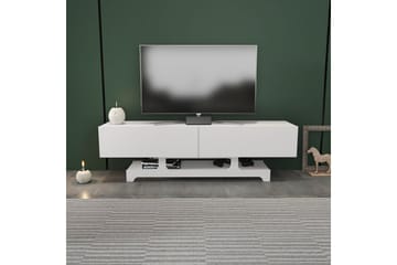 Zira TV-benk 160 cm - Hvit - Møbler - TV- & Mediamøbler - TV benk & mediabenk