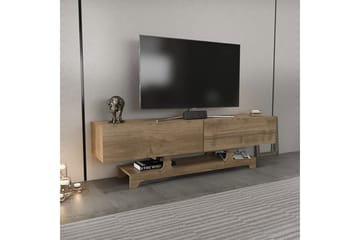 Zira TV-benk 160 cm - Valnøtt - Møbler - TV- & Mediamøbler - TV benk & mediabenk