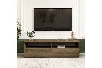 Zylen TV-benk 144 cm - Valnøtt - Møbler - TV- & Mediamøbler - TV benk & mediabenk