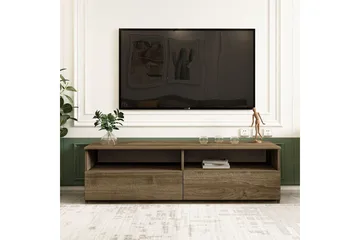 Zylen TV-benk 144 cm - Valnøtt - Møbler - TV- & Mediamøbler - TV benk & mediabenk