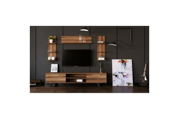 Zyrosen TV-benk 180 cm - Natur - Møbler - TV- & Mediamøbler - TV benk & mediabenk