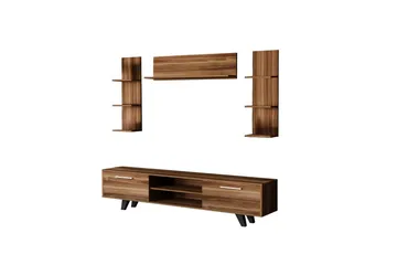 Zyrosen TV-benk 180 cm - Natur - Møbler - TV- & Mediamøbler - TV benk & mediabenk