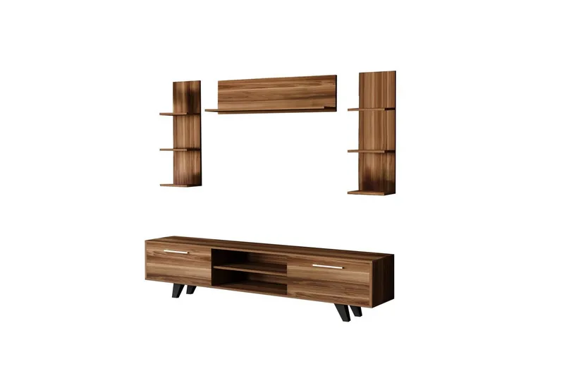 Zyrosen TV-benk 180 cm - Natur - Møbler - TV- & Mediamøbler - TV benk & mediabenk