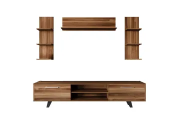 Zyrosen TV-benk 180 cm - Natur - Møbler - TV- & Mediamøbler - TV benk & mediabenk