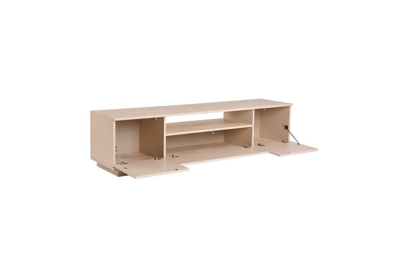 Meni TV-benk 180 cm - Mørk brun/Taupe - Møbler - TV- & Mediamøbler - TV benk & mediabenk
