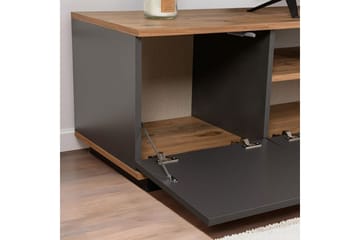 Meni TV-benk 180 cm - Natur/Antrasitt - Møbler - TV- & Mediamøbler - TV benk & mediabenk