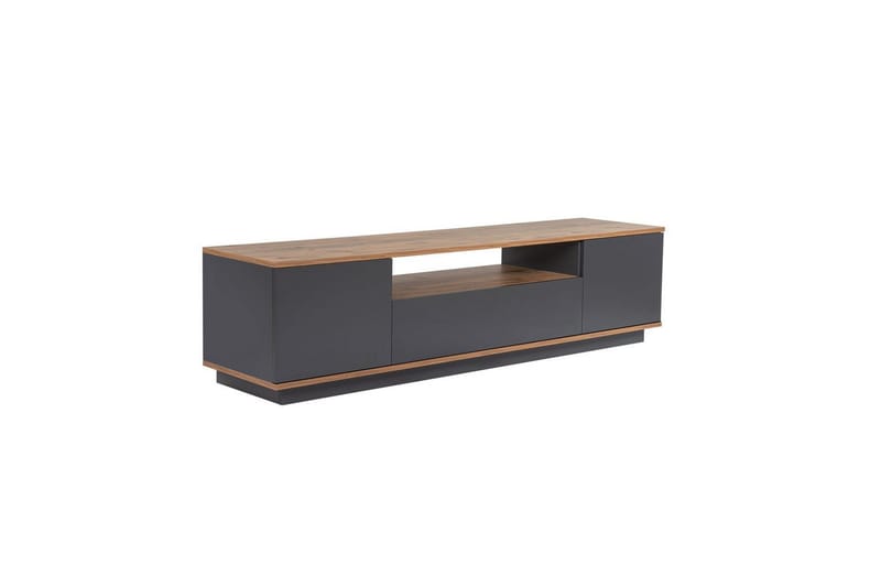 Meni TV-benk 180 cm - Natur/Antrasitt - Møbler - TV- & Mediamøbler - TV benk & mediabenk