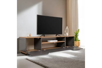 Meni TV-benk 180 cm - Natur/Antrasitt - Møbler - TV- & Mediamøbler - TV benk & mediabenk
