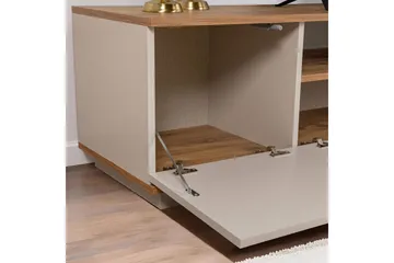 Meni TV-benk 180 cm - Natur/Gul - Møbler - TV- & Mediamøbler - TV benk & mediabenk