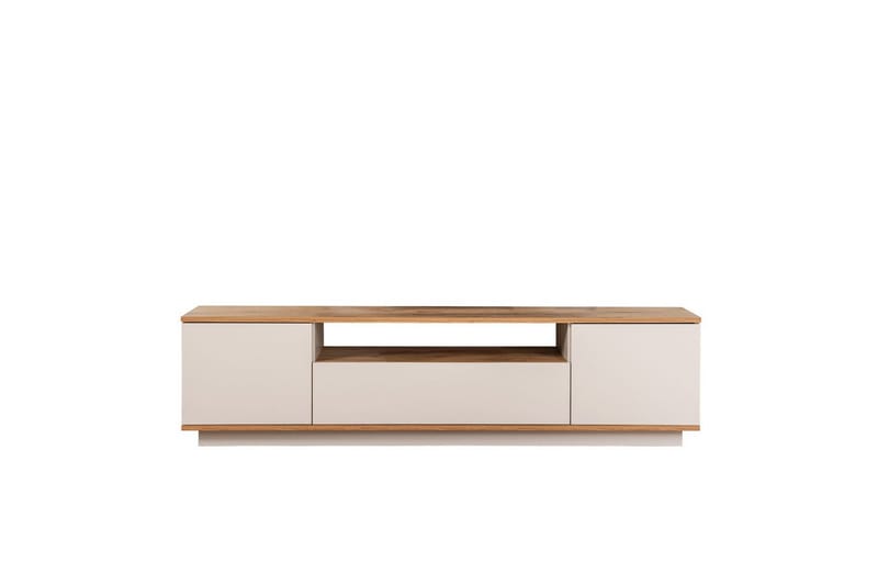 Meni TV-benk 180 cm - Natur/Gul - Møbler - TV- & Mediamøbler - TV benk & mediabenk