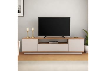 Meni TV-benk 180 cm - Natur/Gul - Møbler - TV- & Mediamøbler - TV benk & mediabenk