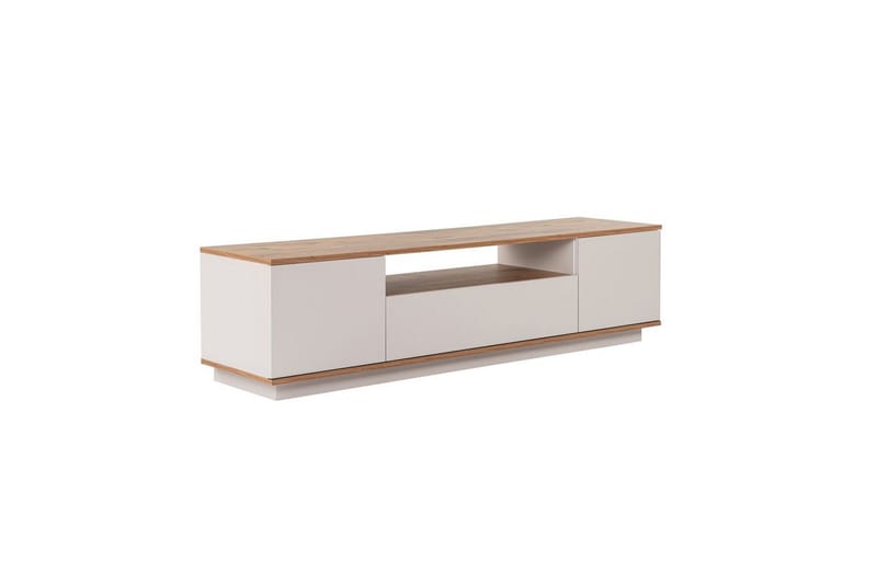 Meni TV-benk 180 cm - Natur/Gul - Møbler - TV- & Mediamøbler - TV benk & mediabenk