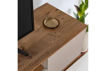 Meni TV-benk 180 cm - Natur/Gul - Møbler - TV- & Mediamøbler - TV benk & mediabenk