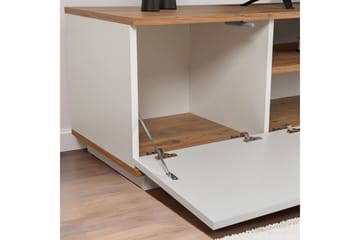 Meni TV-benk 180 cm - Natur/Hvit - Møbler - TV- & Mediamøbler - TV benk & mediabenk