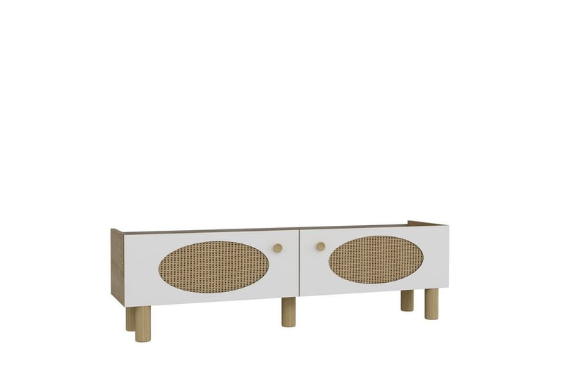Mittopuri TV-benk 153,6 cm - Taupe - Møbler - TV- & Mediamøbler - TV benk & mediabenk