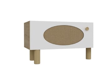 Mittopuri TV-benk 153,6 cm - Taupe - Møbler - TV- & Mediamøbler - TV benk & mediabenk