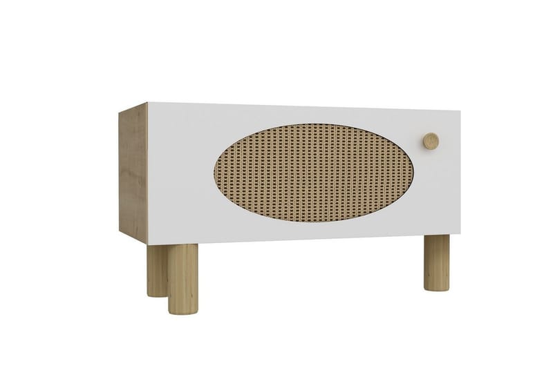 Mittopuri TV-benk 153,6 cm - Taupe - Møbler - TV- & Mediamøbler - TV benk & mediabenk