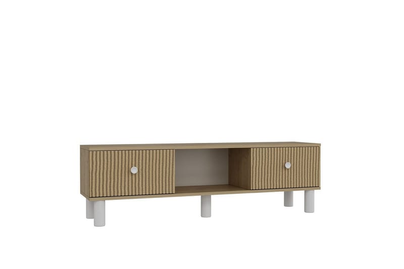Mono TV-benk 150 cm - Brun/Rødfarget tre - Møbler - TV- & Mediamøbler - TV benk & mediabenk