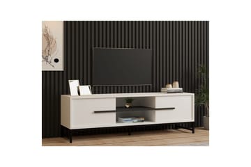 Mono TV-benk 160 cm - Hvit - Møbler - TV- & Mediamøbler - TV benk & mediabenk