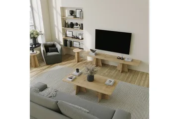 Munne TV-benk 180 cm - Eik - Møbler - TV- & Mediamøbler - TV benk & mediabenk