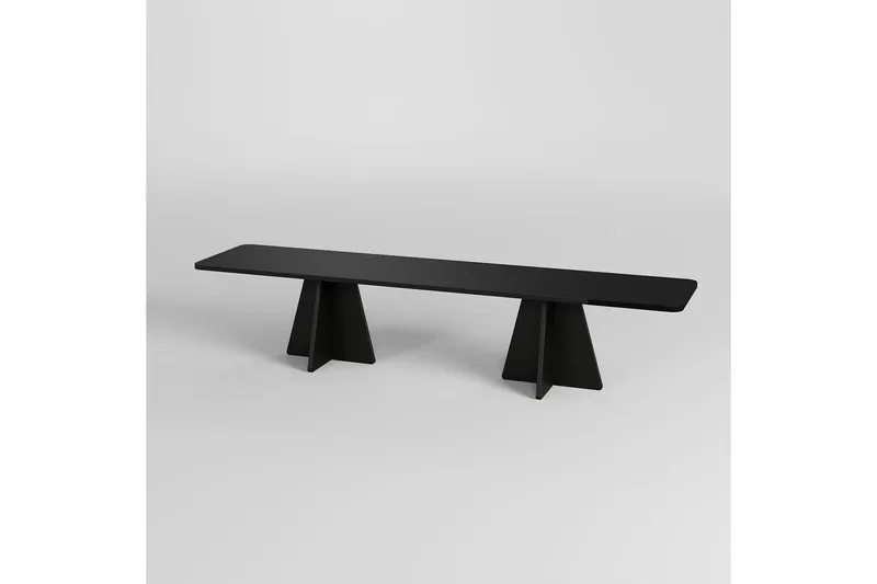 Munne TV-benk 180 cm, Svart