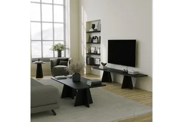 Munne TV-benk 180 cm - Svart - Møbler - TV- & Mediamøbler - TV benk & mediabenk