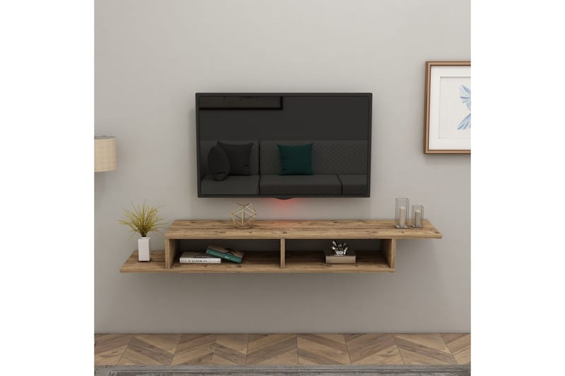 Muson TV-benk 120 cm - Brun - Møbler - TV- & Mediamøbler - TV benk & mediabenk