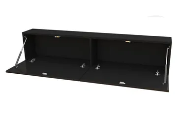Narbonne Tv-skap 140 cm - Natur/Svart - Møbler - TV- & Mediamøbler - TV benk & mediabenk