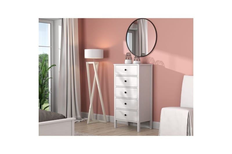 Navric TV-skap 58 cm - Natur/Hvit - Møbler - TV- & Mediamøbler - TV-skap